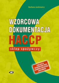 Wzorcowa dokumentacja HACCP – sklep spożywczy