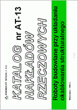 KNR nr AT-13 Roboty budowlane przy układaniu okablowania strukturalnego