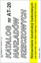 KNR nr AT-20 Wzmacnianie konstrukcji budowlanych przy użyciu taśm i mat z włókna węglowego w technologii Sika Carbodur