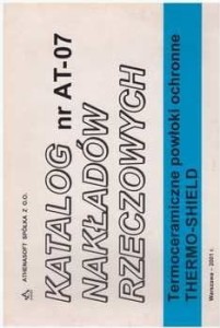 KNR nr AT-07 Termoceramiczne powłoki ochronne Thermo-Shield