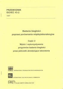 Badanie biegłości poprzez porównania międzylaboratoryjne część 2 wybór i wykorzystywanie programów badania biegłości przez jednostki akredytujące laboratoria