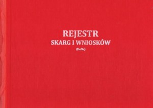 Rejestr skarg i wniosków [Pu/Rs-1]