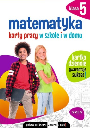 Matematyka Karty pracy w szkole i w domu Klasa 5 [Paś Dorota, Połomska Bernadetta]