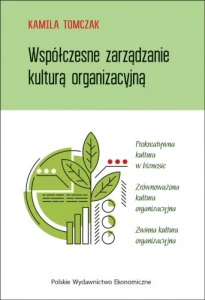 Współczesne zarządzanie kulturą organizacyjną. Prokreatywna kultura w biznesie. Zrównoważona kultura organizacyjna. Zwinna kultura organizacyjna