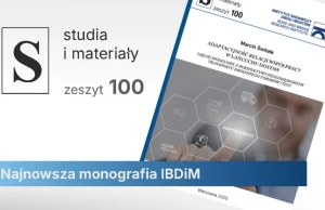 Adaptacyjność relacji współpracy w łańcuchu dostaw – ujęcie modelowe z perspektywy przedsiębiorstw transportu drogowego towarów (TDT)  S.100