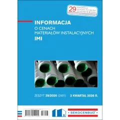 Informacja o cenach materiałów instalacyjnych IMI 3 kw 2026