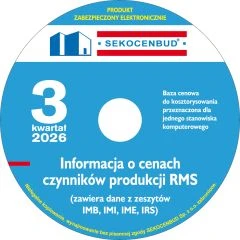 Informacje kwartalne RMS (IMB, IMI, IME, IRS, Sekocenbud.NET) 3 kw. 2026 CD