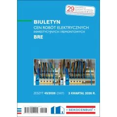  Biuletyn cen robót elektrycznych BRE 3 kw 2026