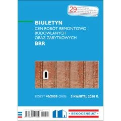 Biuletyn cen robót remontowo - budowlanych oraz zabytkowych BRR 3 kw 2026