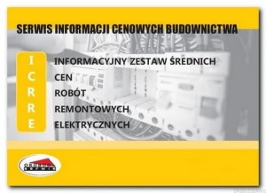 ICRRE 3/2026 - ceny robót elektrycznych remontowych - druk 