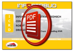 ICRD1 3/2026 - ceny robót drogowych wg KNR - cz. I - pdf 