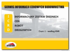 ICRD1 3/2026 - ceny robót drogowych wg KNR - cz. I - druk 