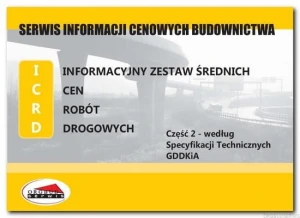 ICRD2 3/2026 - ceny robót drogowych wg Specyfikacji GDDKiA - cz. II - druk  