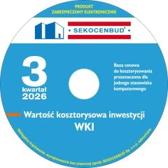 Wartość kosztorysowa inwestycji WKI 3 kw. 2026 CD