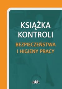 Książka kontroli bezpieczeństwa i higieny pracy